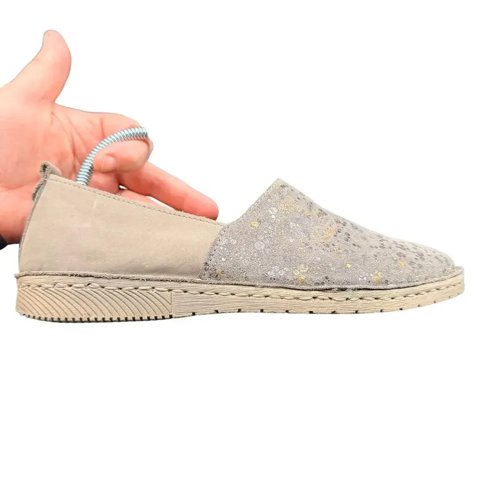 Josef Seibel EU 37 US 6.5 Taupe Suede Slip On Comfort Shoes